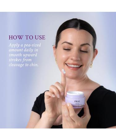 PRAI Ageless Throat & Decolletage Creme (118ml) with Shea Butter and Hyaluronic Acid Day Cream 118 ml (Pack of 1) - Buy Online on GoSupps.com