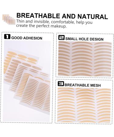 Angoily 50 Sheet Lace Double Eyelid Sticker Invisible Eyelid Tapes Invisible Tape Invisible Double Eyelid Stickers Breathable Beauty Products Medical Tape Second Generation - Buy Online on GoSupps.com