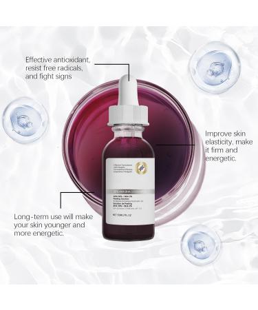 AHA BHA Exfoliating Essence - 30% Glycolic Acid & 2% Salicylic Acid Complex Gently Removes Dead Skin for a Smoother Clearer Complexion - Buy Online on GoSupps.com