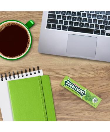 WRIGLEY'S DOUBLEMINT Peppermint Chewing Gum Bulk Pack - 20 x 5 Stick - 13.5g (Peppermint Chewing Gum) - Buy Online on GoSupps.com