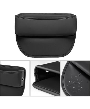 Black Car Seat Organizer Bag - Front Seat Console Pocket for Cell Phone and Keys - Buy Online on GoSupps.com