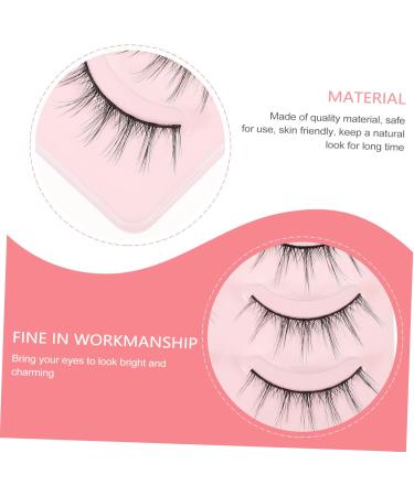 FRCOLOR Magnetic False Eyelashes 5 Pairs Eyelash False Lashes Fake Makeup Lash Reusable Lashes Multi-layer Lashes 3d Artificial Extend Fiber Natural False Lashes - Buy Online on GoSupps.com