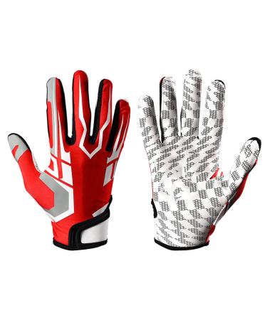 Keenso Baseball hit gloves High Grip Sports Receiver Gloves Protective Nutsche-Festival American Football gloves for young people and adults