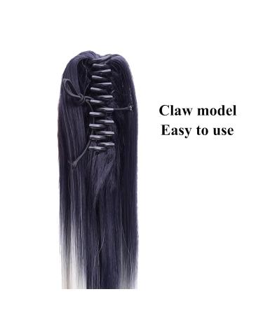 IMISSU Long Straight Clip-in Hair Extensions Ponytail - Ombre Red Hairpiece for Instant Glam - Buy Online on GoSupps.com