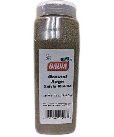 12 oz Sage Ground Powder - Kosher Certified | Salvia Molida en Polvo - Buy Online on GoSupps.com