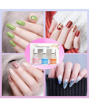 Dip Powder Liquid Set - Base, Activator, Top Coat Kit 3PCS 0.5oz | Nail Dip Powder Starter Kit | No Lamp Needed | Valentines Day Gifts for Women - Buy Online on GoSupps.com