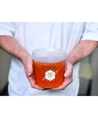 London Honey Company - British Blossom Honey Bucket 1.3kg - 100% Pure Natural Unpasteurised Raw Honey - Sustainably Produced from our own Beehives. - Buy Online on GoSupps.com