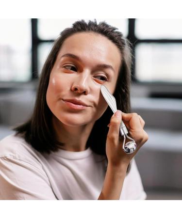 Eye Roller Massager & Gua Sha Facial Tool | 2-in-1 Anti-Aging Stick for Puffiness Wrinkles & Firm Skin - Shop Internationally - Buy Online on GoSupps.com