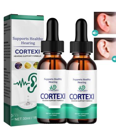 KOAHDE Relieves Tinnitus for Ear Health Care Herbal Ear Ringing Relieving Drops Ear Drops for Ear Infection Tinnitus Relief Oil Drops Ear Care Drops Tinnitus Ear Ringing Oil Tinnitus Ear Drops 2pcs