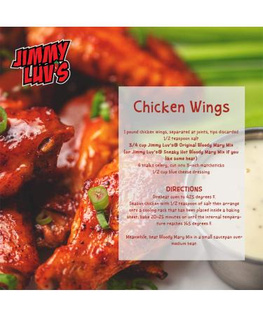Jimmy Luv's Original Bloody Mary Mix - 1.75 Liters - Buy Online on GoSupps.com