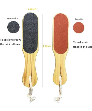 MAKEVAYEE Wood Pumice Stone - Professional Callus Remover & Foot Scrubber - Buy Online on GoSupps.com
