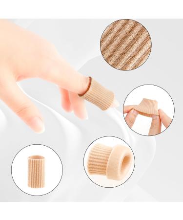 Gel Toe Tubes Sleeves For Corns, Blisters, and Calluses - 8 Piece Set for Toe Cushion and Protection - Buy Online on GoSupps.com