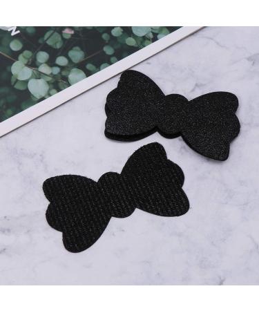 LEORX 10pcs Glitter Hair Fringe Sticker - Black Hair Fixed Pad for Broken Hair - Bang Hair Holder (Bow) - Buy Online on GoSupps.com