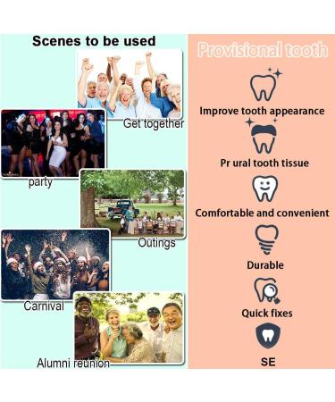 Buy New Fake Teeth Replacement Kit - Temporary Dental Restoration | DIY Heat Fit Tooth Repair Beads - Fast Shipping Internationally - Buy Online on GoSupps.com