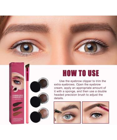 Nimecal Eyebrow Nimecal Eyebrow Gel Nimecal Home Eyebrow Care Kit 4D Laminated Anjoize 4D Laminated Brow Grooming Kit Multifunction Eyebrow Brush With Waterproof Eyebrow Gel (Taupe+Light Brown) - Buy Online on GoSupps.com