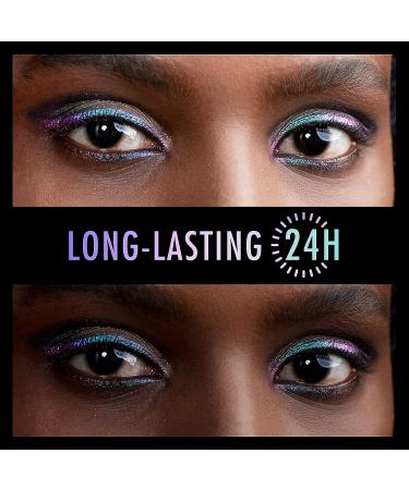 BEPHOLAN Purple Metallic Eyeliner Pencil - Glitter Waterproof 24h Long-Lasting Pen for Blue-Purple Shifting Northern Light Effect - Buy Online on GoSupps.com