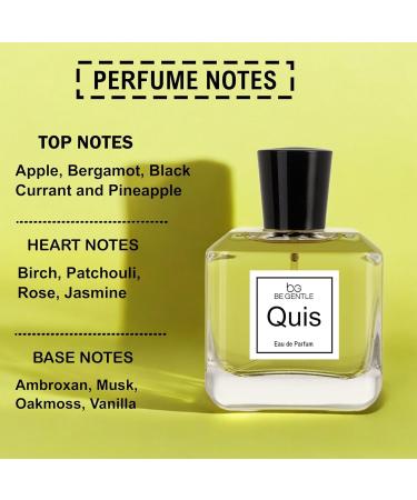 JP Be Gen-tle Quis Perfume For Men 100ml With Apple Bergamot Black Currant & Pineapple Luxury Long Lasting Eau De Parfum with Fruity Chypre Scent and Genuine Woody Notes - Buy Online on GoSupps.com