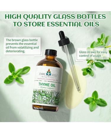 EVOKE OCCU Jasmine Essential Oil and Thyme Essential Oil - 4 Fl Oz - Buy Online on GoSupps.com