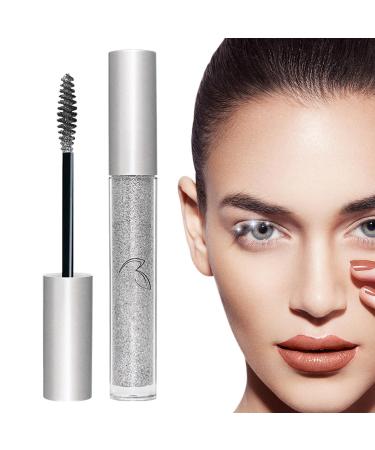 Generisch Liquid glitter mascara - Shiny and glossy mascara - For eyes - Glitter mascara - Long-lasting - Smudge-proof - Charming sparkling eye makeup - 5g