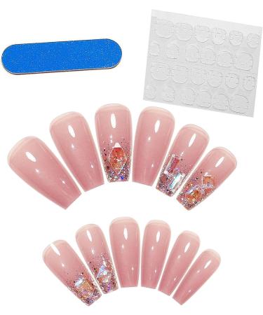5 Reusable Pastel Nails | 24 Pastel Nails for Women and Girls - False Tips Artificial Finger Manicure for Women and Girls Kot-au - Buy Online on GoSupps.com