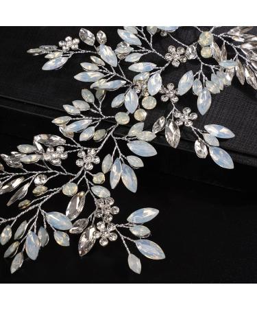 JWICOS Crystal Bridal Headpiece - Wedding Hair Accessories for Brides - Buy Online on GoSupps.com