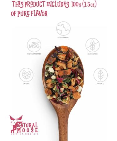 CANADIAN NATURAL MOOSE TEA TROTTER | Premium Loose Leaf Tea | Lake Louise - Mountain Herbs | 100g Lake Louse | Mountain Herbs 100g - Buy Online on GoSupps.com