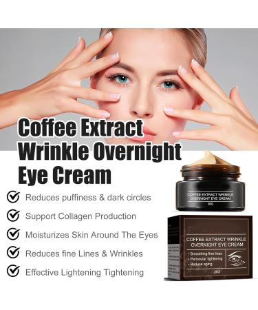 Caffeine & Hyaluronic Acid Under Eye Cream Eye Cream for Dark Circles and Puffy Eyes Caffeine Eye Cream Lifting& Anti Wrinkle Lightweight Eye Cream Anti Aging Caffeine Eye Bag Cream Overnight & Repair - Buy Online on GoSupps.com