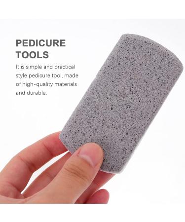 4-Piece Two-Color Pumice Stone Foot Scrubber Set - Foot Care Tool for Peeling & Exfoliating - Buy Online on GoSupps.com