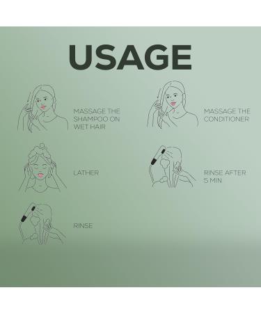 Organic Hair Care Gift Set by FRU Pomegranate & Fig Shampoo and Conditioner 800ml - Buy Online on GoSupps.com