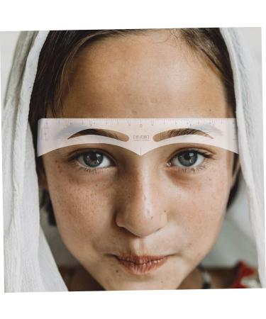 Angoily 50pcs Eyebrow Guide Measure Tool Eyebrow Tools Positioning Eyebrow Line Suite Supplies Make up - Buy Online on GoSupps.com