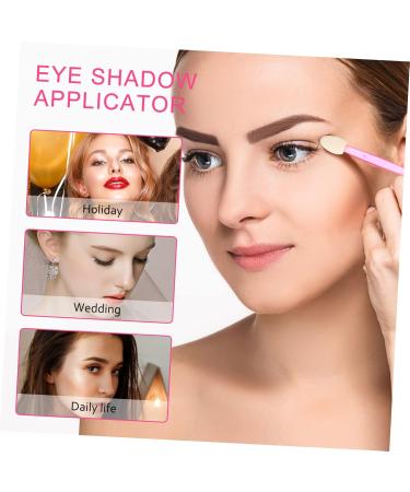 Hemoton 100pcs Double Ended Eyeshadow Brush Makeup Applicator Eye Shadow Sponge Eye Shadow Applicator Eyeshadow Brush Kit Makeup Brush Double-ended Eyedhadow Brush Cosmetic - Buy Online on GoSupps.com