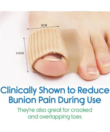 Haosem Toe Spreader - Pain Relief for Bale & Overlapping Toes | 2-Piece Toe Correction & Protection - Buy Online on GoSupps.com