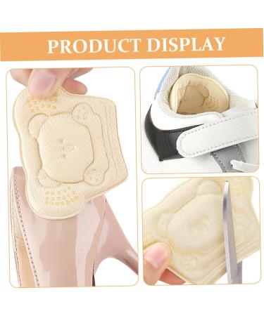 FRCOLOR 4 Pairs High Heel Cushions & Heel Liners - Comfortable Wear-Resistant Self-Adhesive Inserts for Women - Perfect for Sports Shoes - Assorted Colors - Buy Online on GoSupps.com
