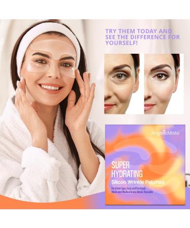 Dersie Reusable Silicone Patches for Under Eye Face and Forehead Wrinkles - Buy Online on GoSupps.com