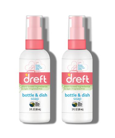 Dreft Bottle & Dish Soap 3oz (Pack of 2) - Buy Online on GoSupps.com