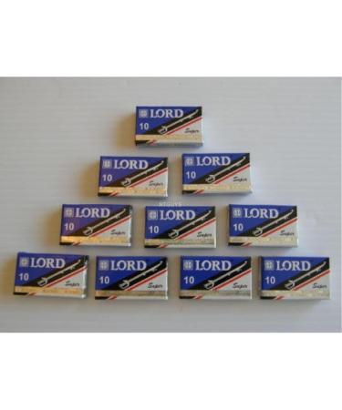 100 LORD Super Stainless Double Edge Safety Razor Blades - Premium Quality & International Shipping - Buy Online on GoSupps.com