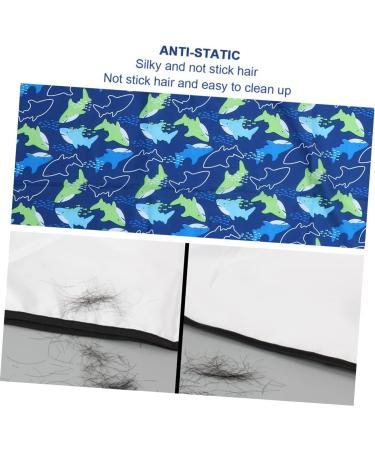 DOITOOL Barber Apron 1pc Small Shark Apron Cloth Apron Barber Shawl Apron Robe Child Haircutting Cloth Haircutting Shawl Polyester Pongee Cloth Haircutting Gown Printing Release - Buy Online on GoSupps.com