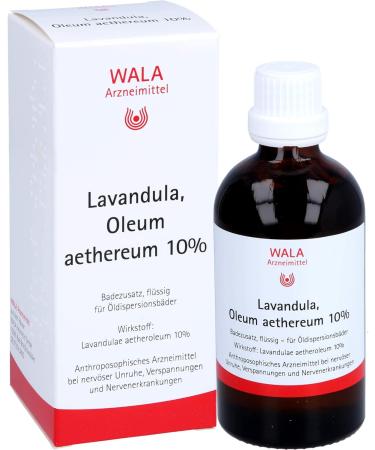Buy WALA Lavandula Oleum Aethereum 10% Bath Additive - 100 ml | Relaxing Essential Oil for Soothing Baths - International Shipping Available - Buy Online on GoSupps.com