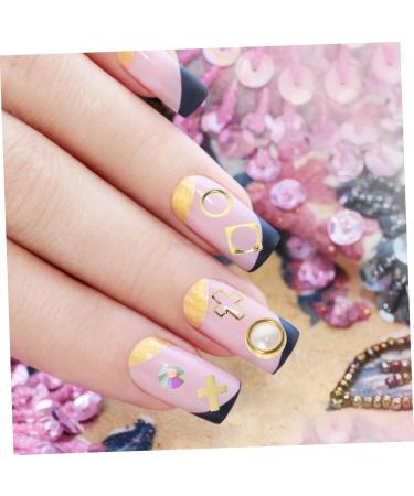 FRCOLOR 63 Boxes Nail Art Accessories Nail Accessories Manicures Decoration Nail Studs Diy Manicure Ornament Stickers for Nails Rhinestone Stickers Rivets 3d Japanese Zinc Alloy Disc White - Buy Online on GoSupps.com