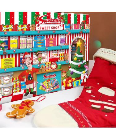 Swizzels Christmas Advent Calendar 2023 Kids - Sweet Shop Selection Box Christmas Countdown with Squashies Drumstick & More 220g. Ideal Xmas Gifts Christmas Sweets Stocking Filler with Topline Card - Buy Online on GoSupps.com