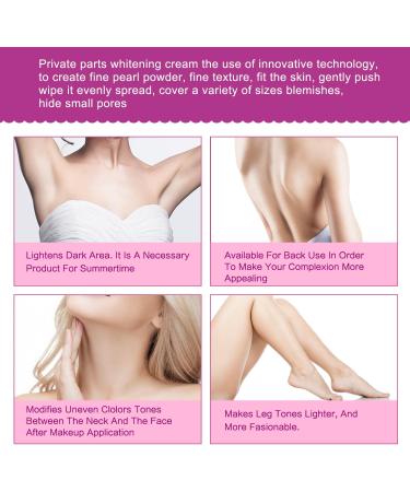 Body Cream Body Whitening Cream Lightening Creamfor Dark Skin Armpit Knees Elbows Private Areas Whitens Nourishes Repairs & Restores Skin - Buy Online on GoSupps.com