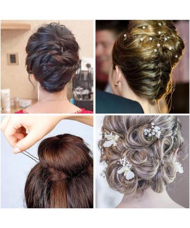 200 U-Shaped Bobby Pins Kit for All Hair Types - Metal Hair Clips for Women & Girls - Buy Online on GoSupps.com