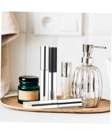 Mikinona Clear Mascara 2 Sets mascara tube sample containers empty eyelash tube Eyelash Cream Tube travel cosmetic eyeliner 10.5X1.5CM Assorted Color - Buy Online on GoSupps.com