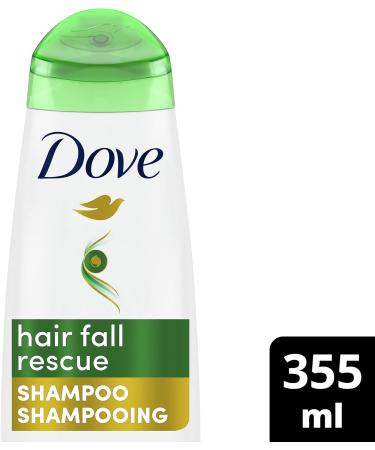 Dove Hair Fall Rescue Shampoo with Bio-Nourish Complex nourishes weak fragile hair 355 ml - Buy Online on GoSupps.com