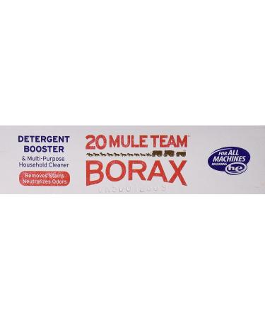 Buy 20 Mule Team Borax Detergent Booster 65 Oz - Powerful Stain Remover for International Shipping - Buy Online on GoSupps.com