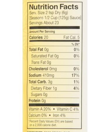 Mrs. Wages Pasta Sauce Tomato Mix - Pack of 12, 5 Ounce Packets - Buy Online on GoSupps.com