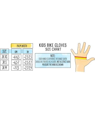 Buy Meteor Kids Bike Gloves - Pink Abstract Gel BMX Gloves for Boys & Girls - Sizes XS (6-6.5cm) - Perfect for Cycling & Scootering - Buy Online on GoSupps.com