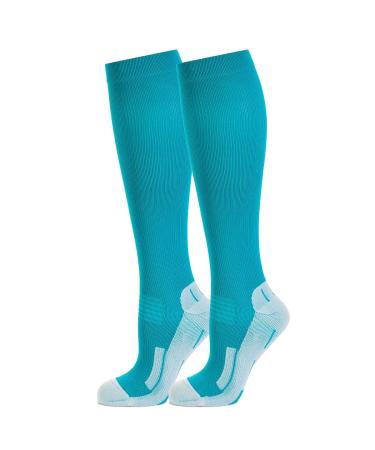 Safersox sports compression stockings petrol 35-38