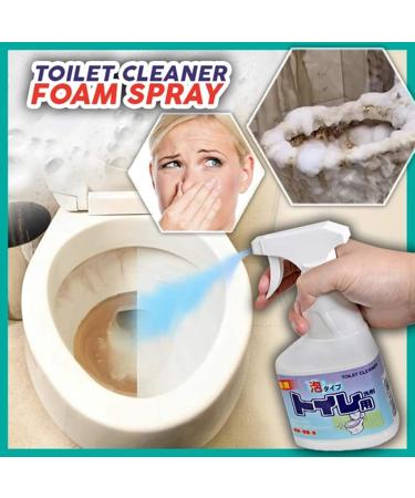 MarryLee 300ML Fresh Scent Foam Toilet Cleaner Spray for All Types of Toilets (Multicolor) - Buy Online on GoSupps.com